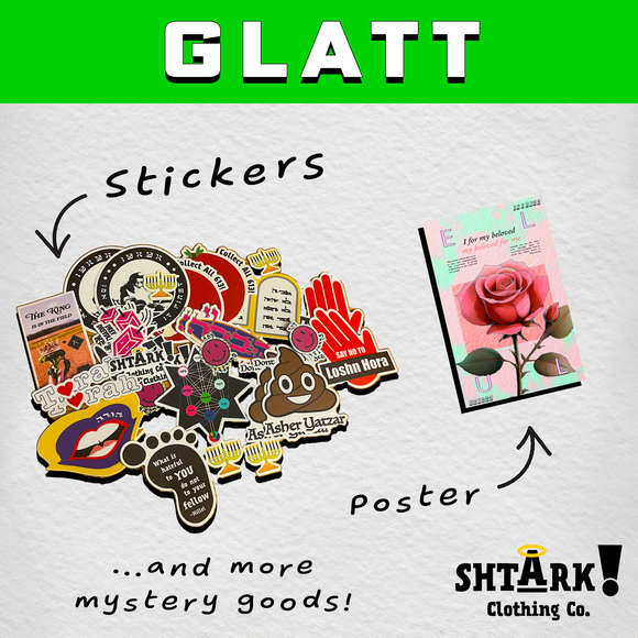 The SHTARK Jewish Stickers Club – D'VEYKUS GLATT