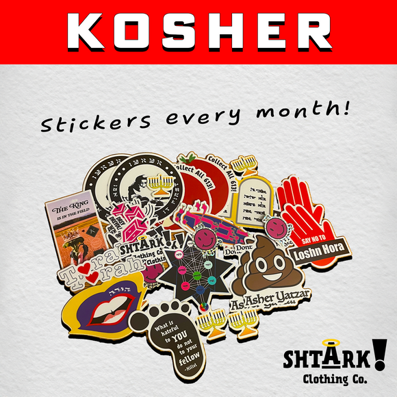 The SHTARK Jewish Stickers Club – D'VEYKUS KOSHER