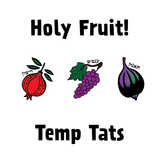 Holy Fruit Temp Tats