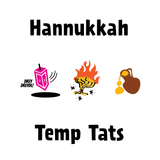 Hannukkah Flair Temp Tats